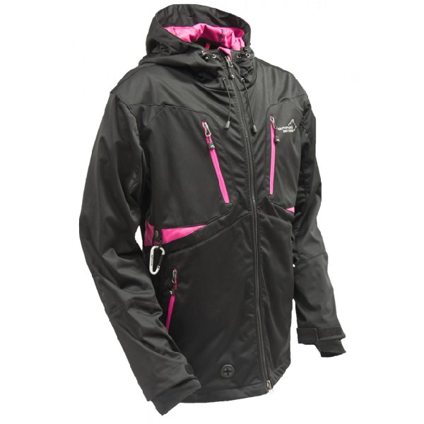 Arrak-outdoor-veste-Akka-softshell-noir-rose-face