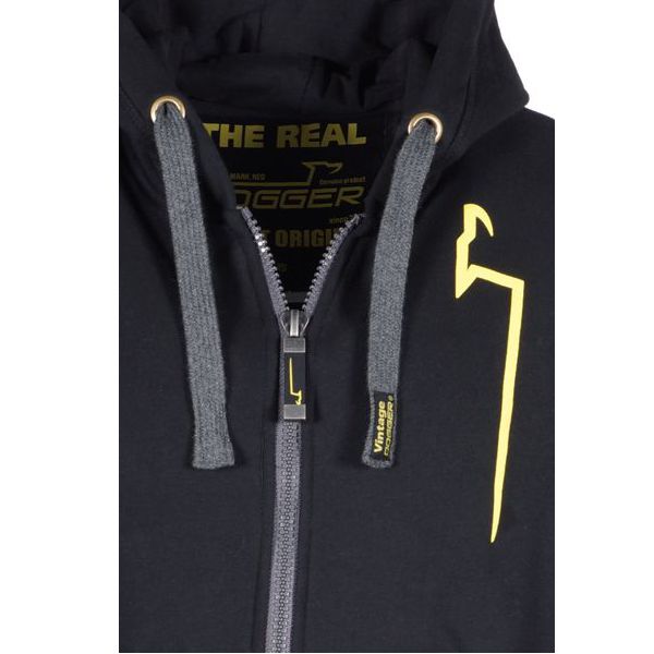 Dogger-hoodie-noir-fermeture-eclair