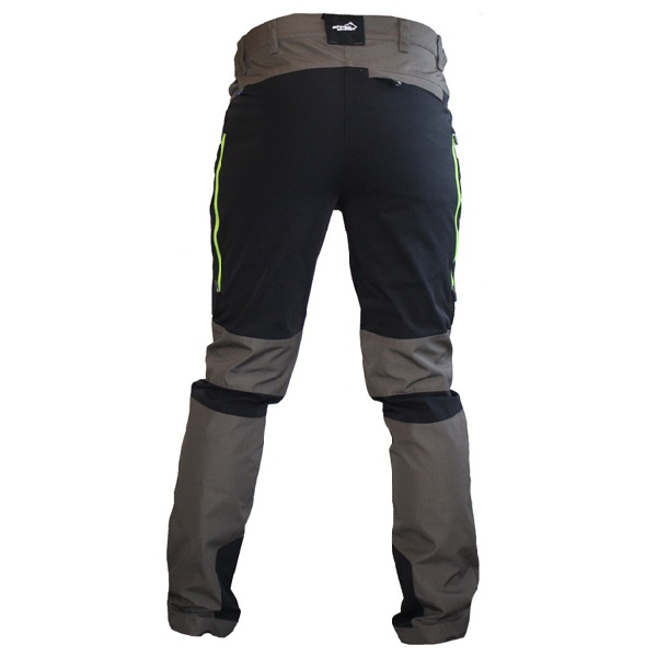 Arrak-outdoor_pantalon_stretch_homme_noir-brun_dos