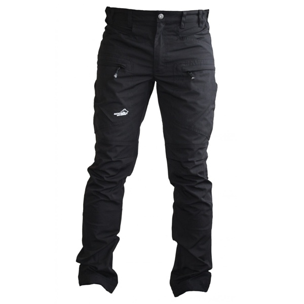 Arrak-outdoor_pantalon_stretch_homme_noir_face