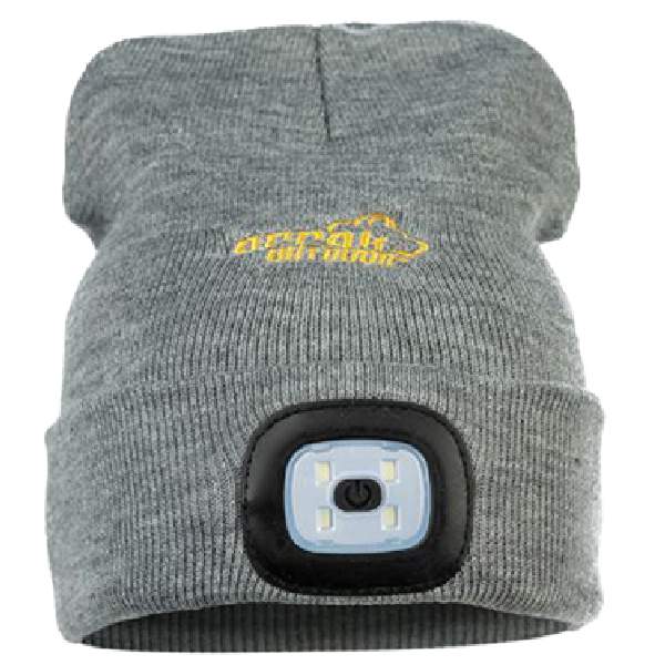 Arrak-bonnet-led-gris-face